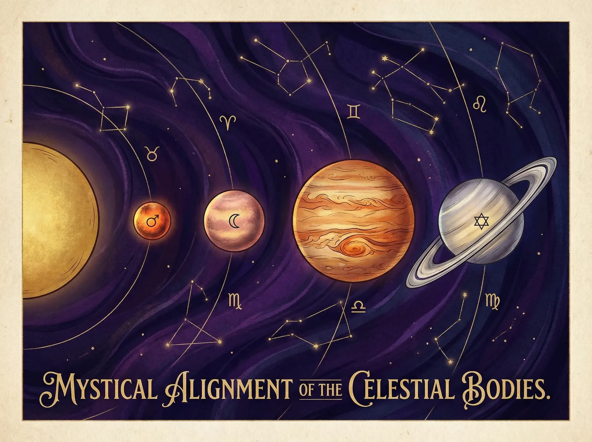 占星行星解读 - 官鸿图片 | 占星学入门